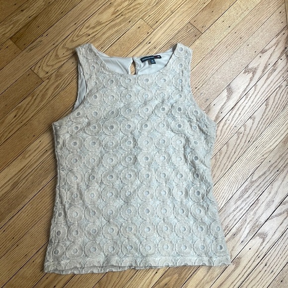 Banana Republic Tops - BANANA REPUBLIC madmen lace sleeves top size medium